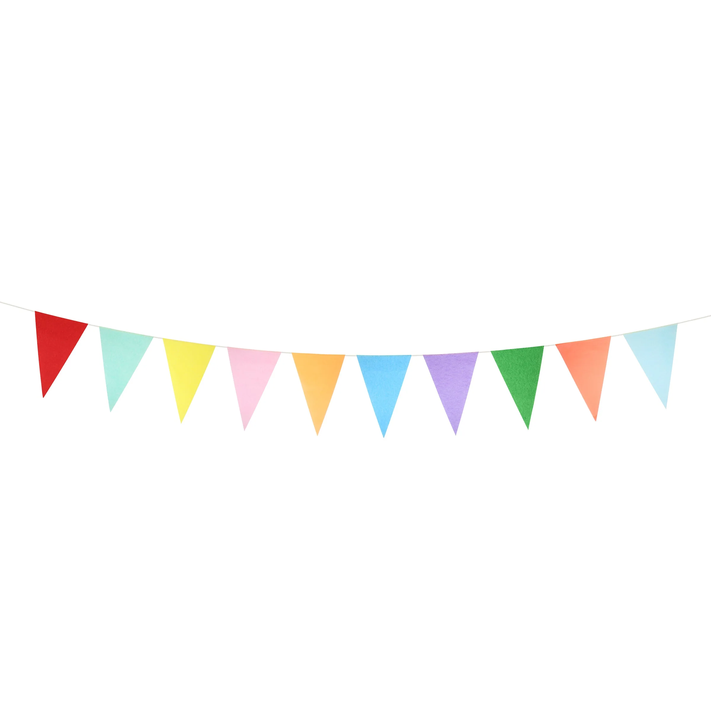 Meri Meri Bright Tissue Flag Garland Set