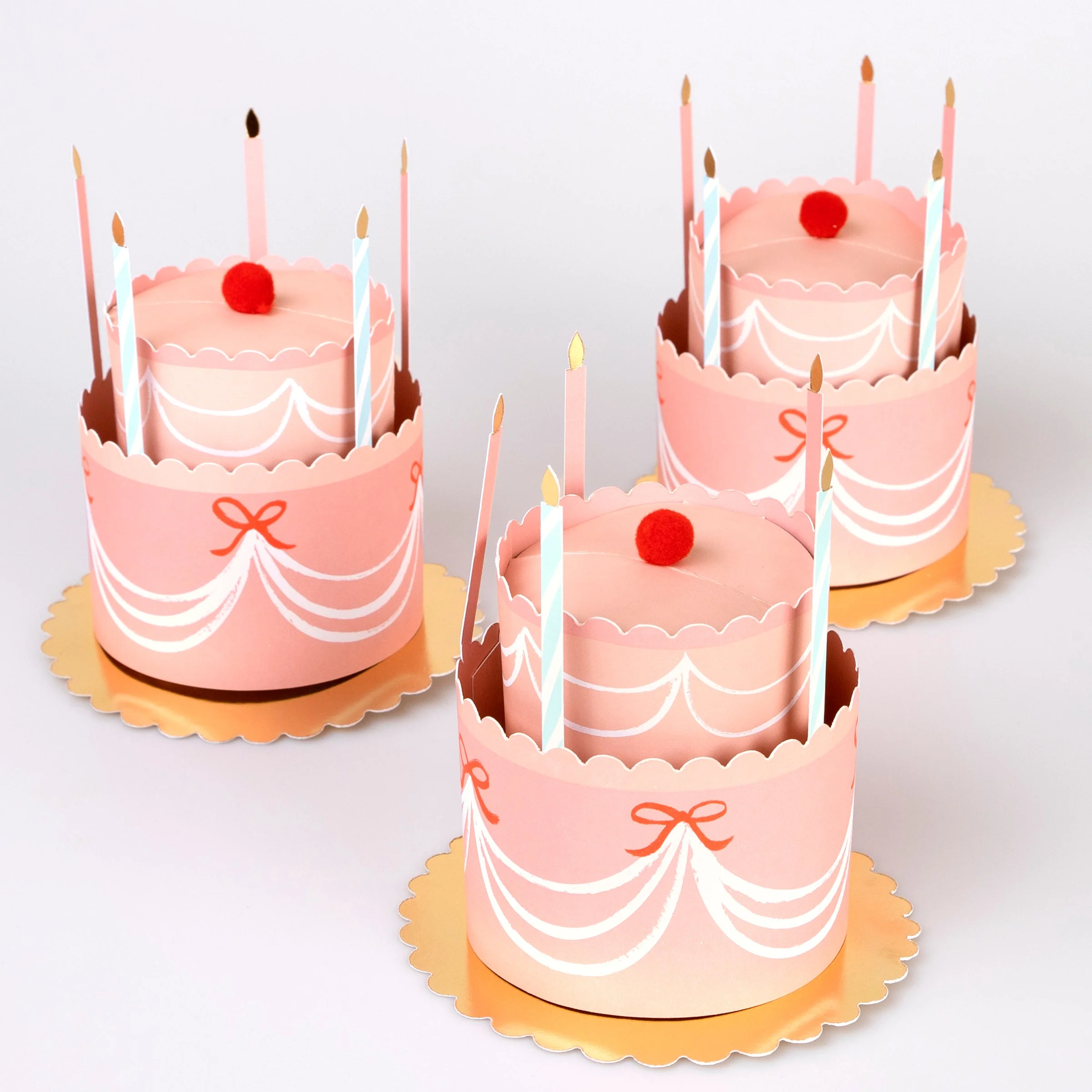 Meri Meri Fancy Cake Party Hats (x 8)