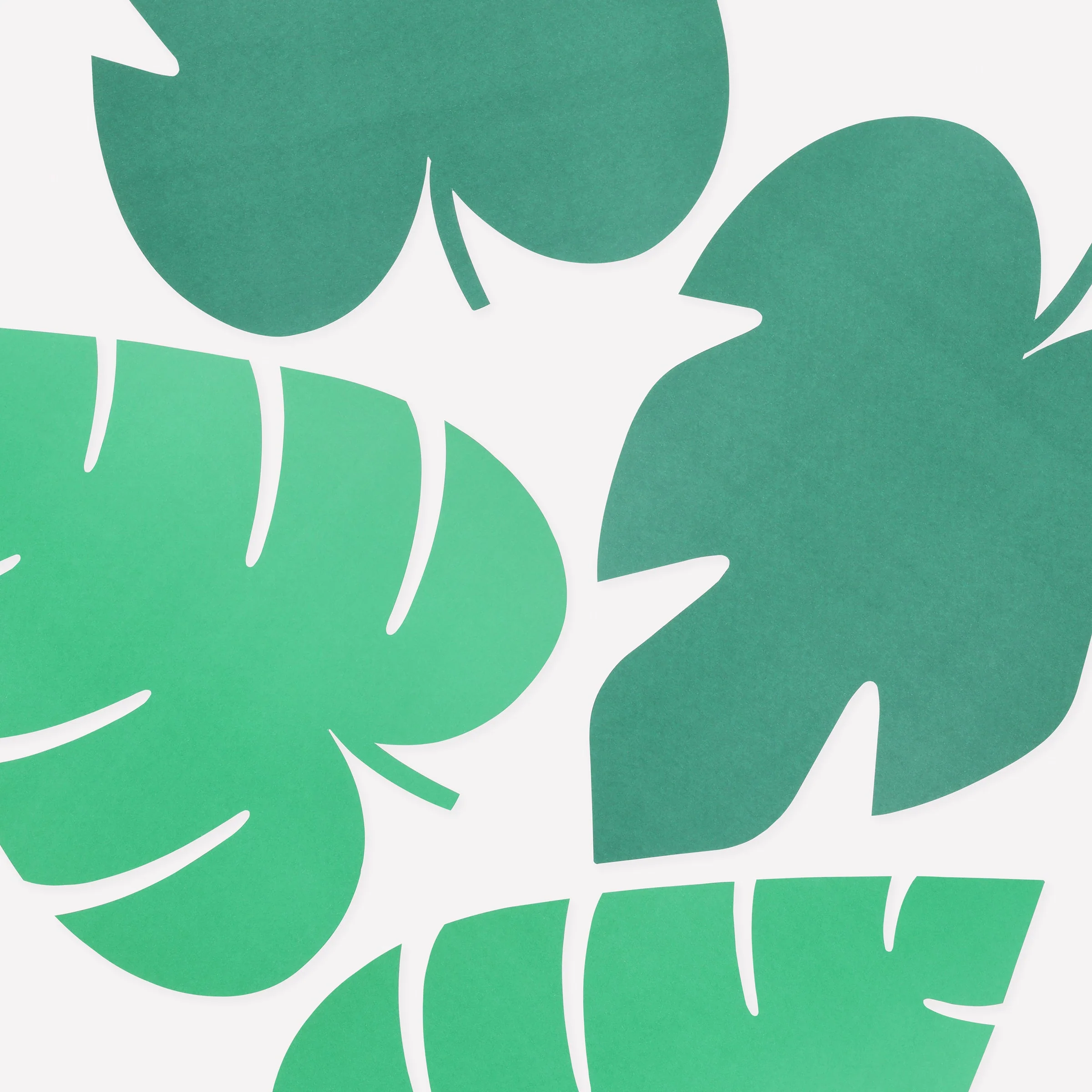 Meri Meri Tropical Leaf Paper Placemats (x 12)